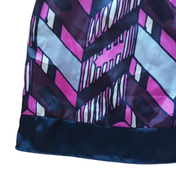 Pink and Black Silky Blouse Blousy Top Size Small  NEW NWT - Picture 6 of 8